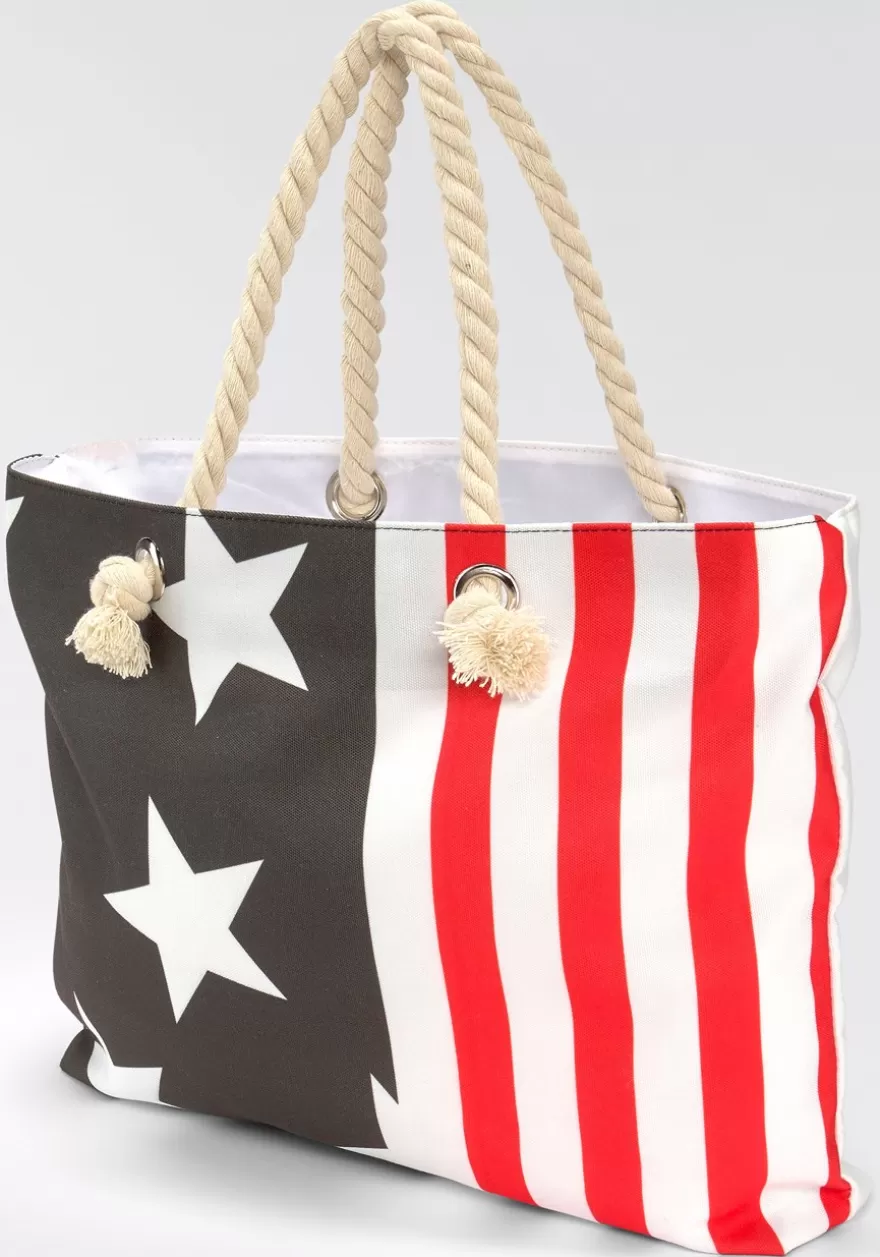 Cheap American Flag Tote Bags