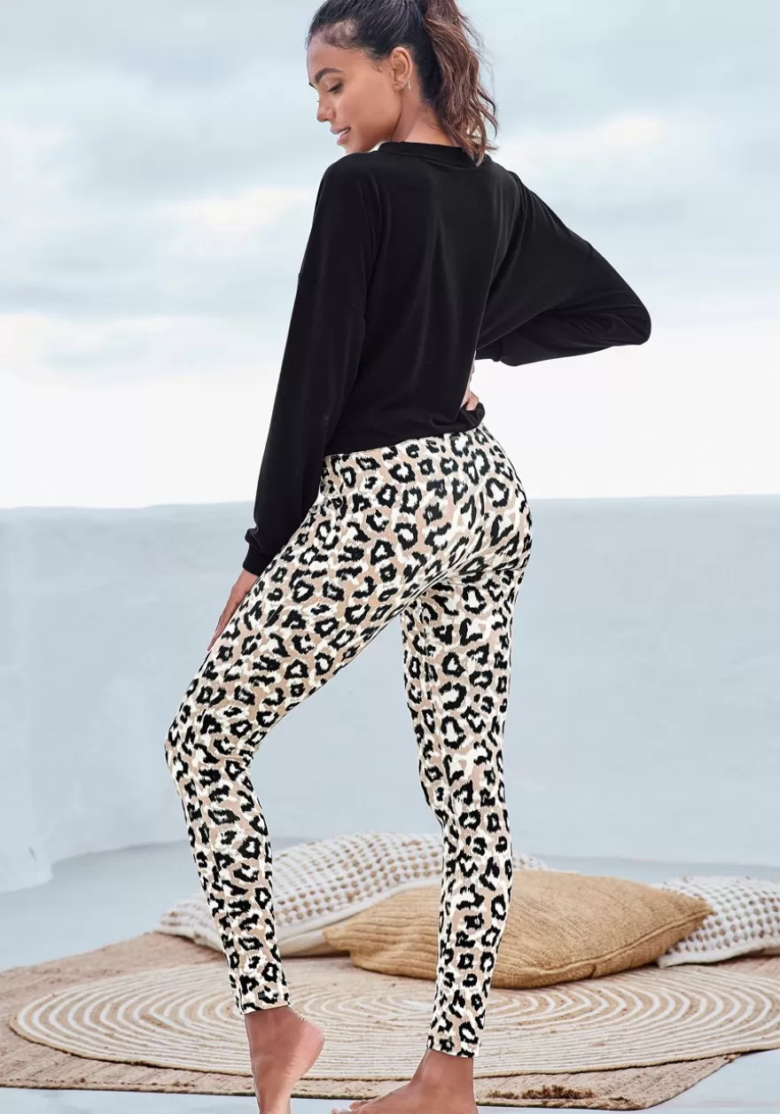 Flash Sale Animal Print Lounge Leggings Pants