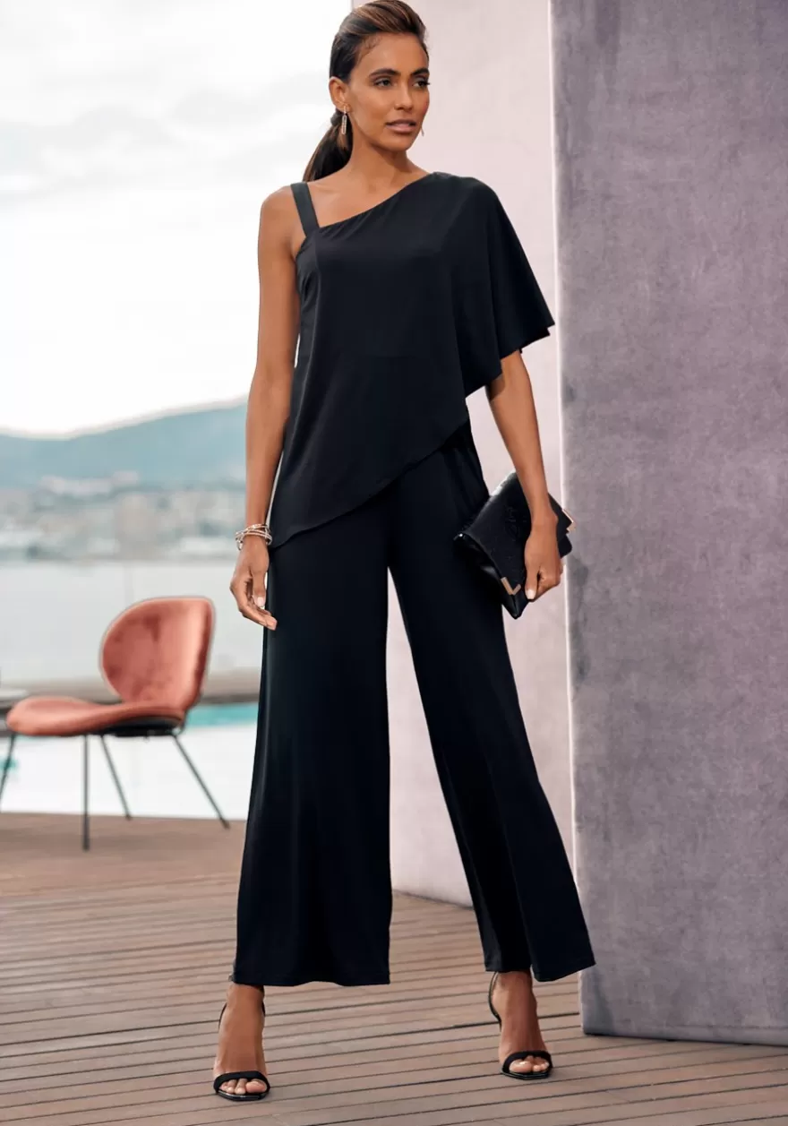 Flash Sale Asymmetrical One Shoulder Jumpsuit Jumpsuits