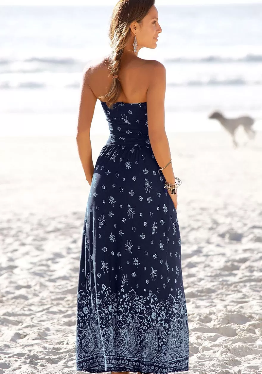 Outlet Bandeau Maxi Dress Cover-Ups