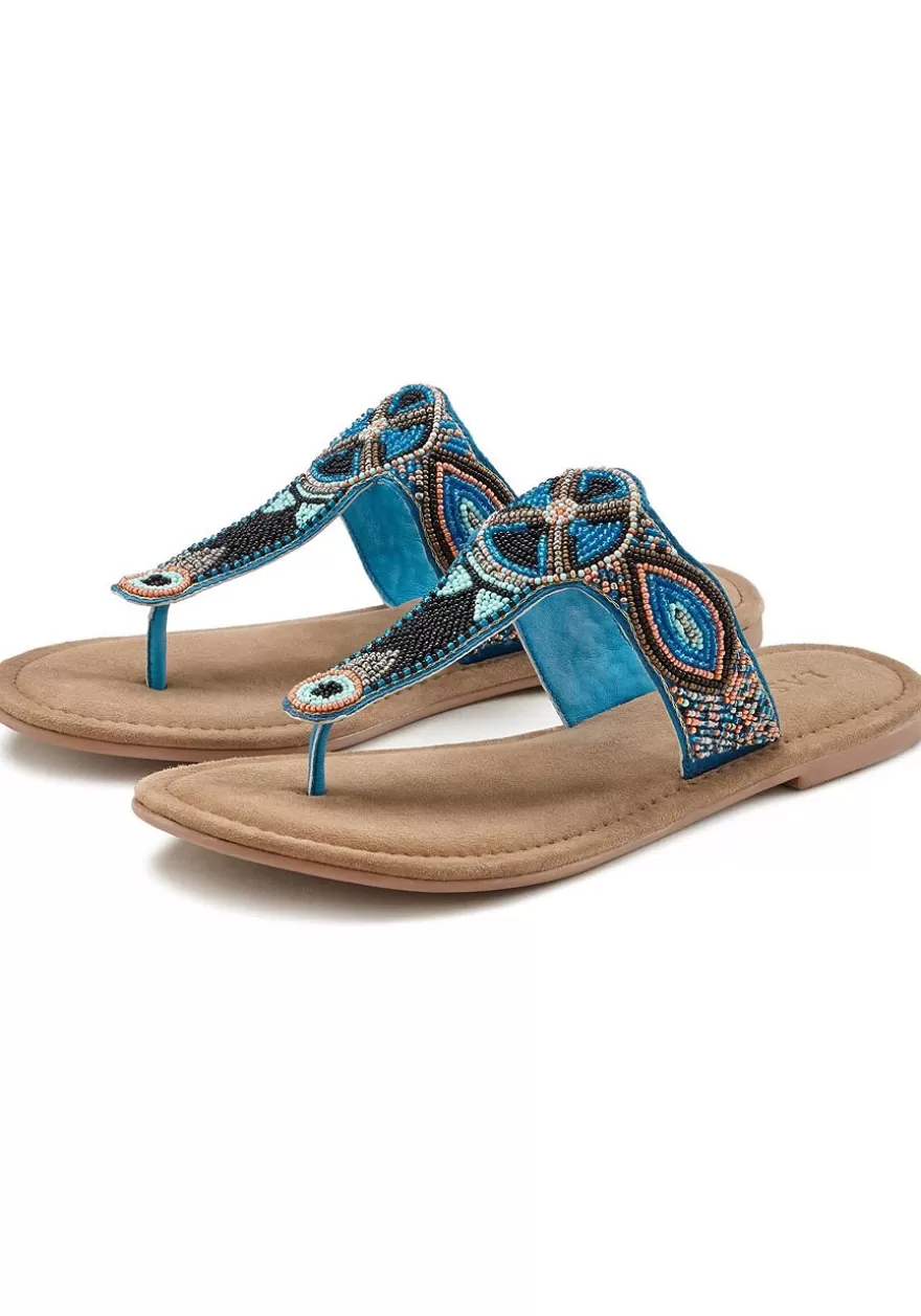 Discount Beaded Detail Sandals Sandals