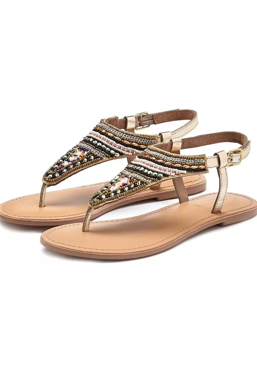 Online Boho Beaded Sandals Sandals