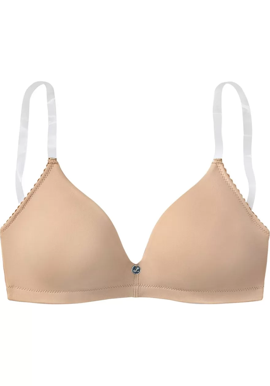 Hot Clear Strap Wireless Bra Unlined Bras