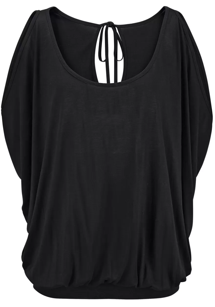 Cheap Cold Shoulder Top Short Sleeve Tops