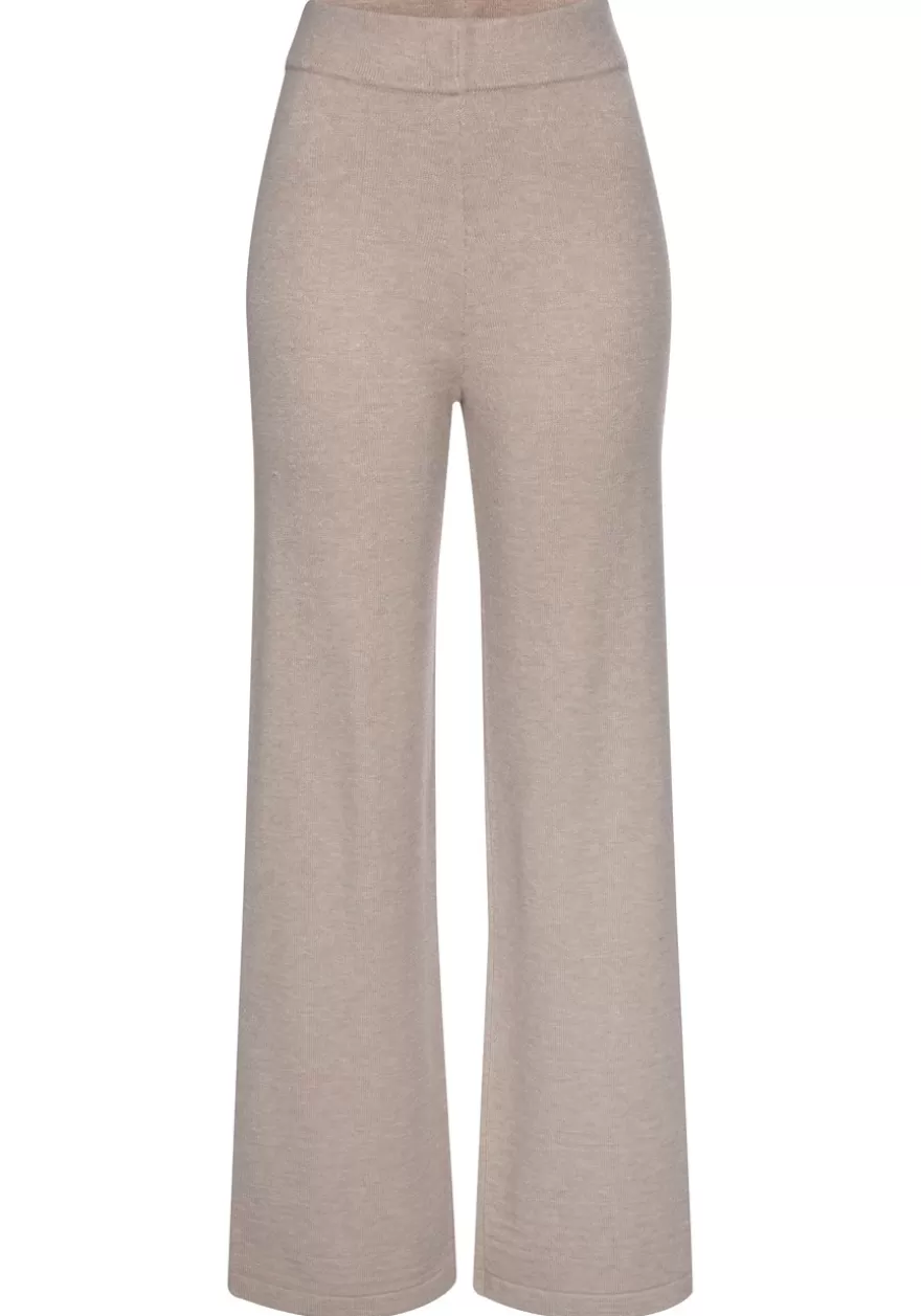 Cheap Cropped Flare Lounge Pants Pants