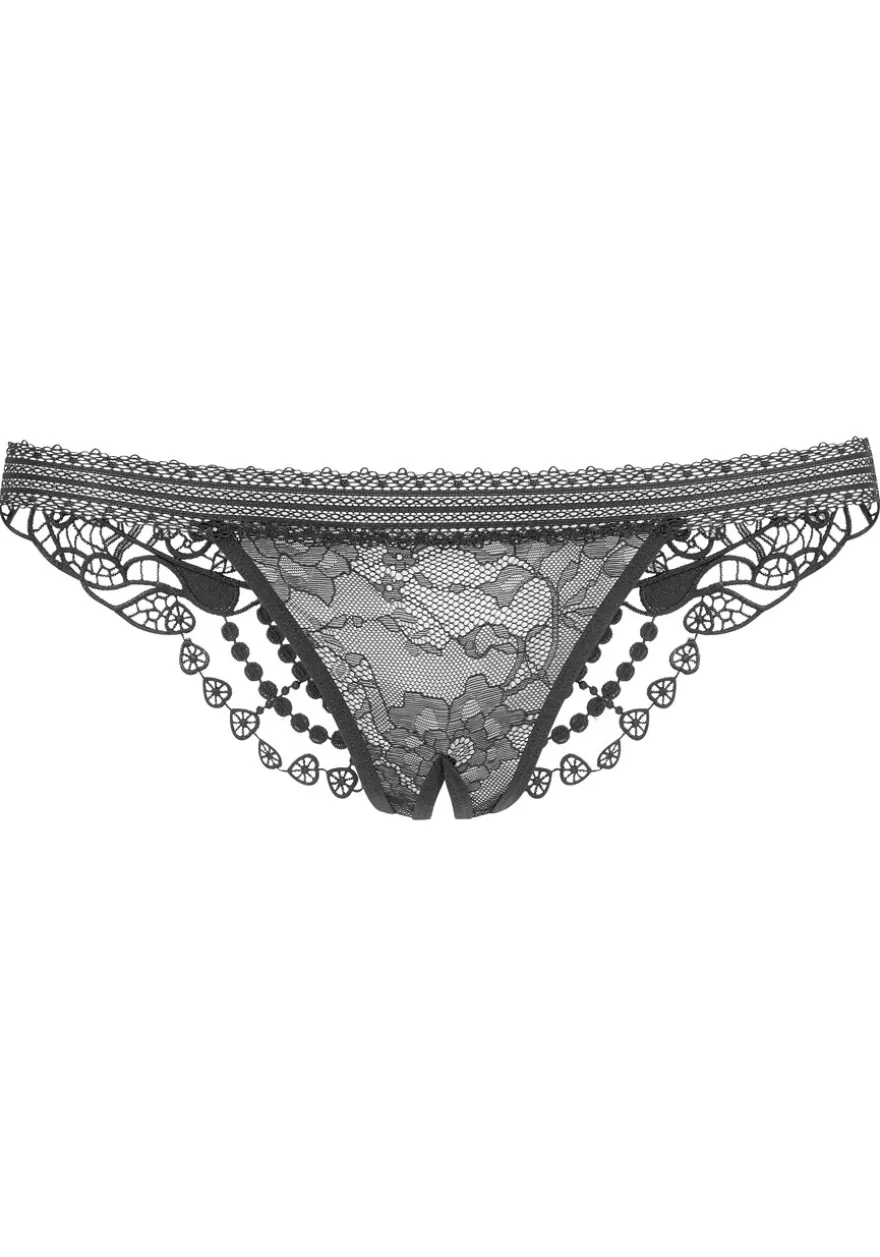 Sale Embroidered Lace Thong Thongs