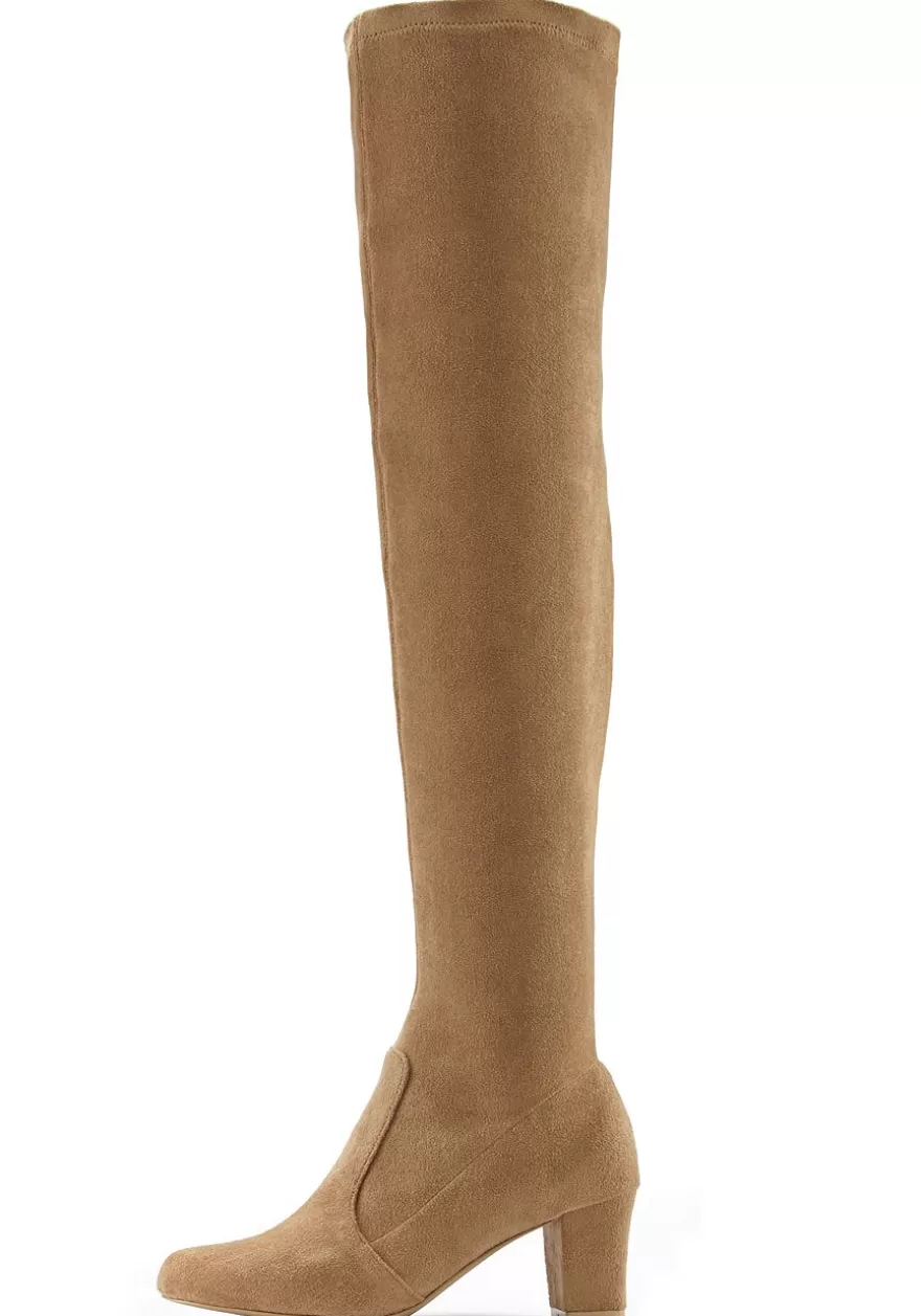 Best Faux Suede Thigh High Boots Boots & Booties