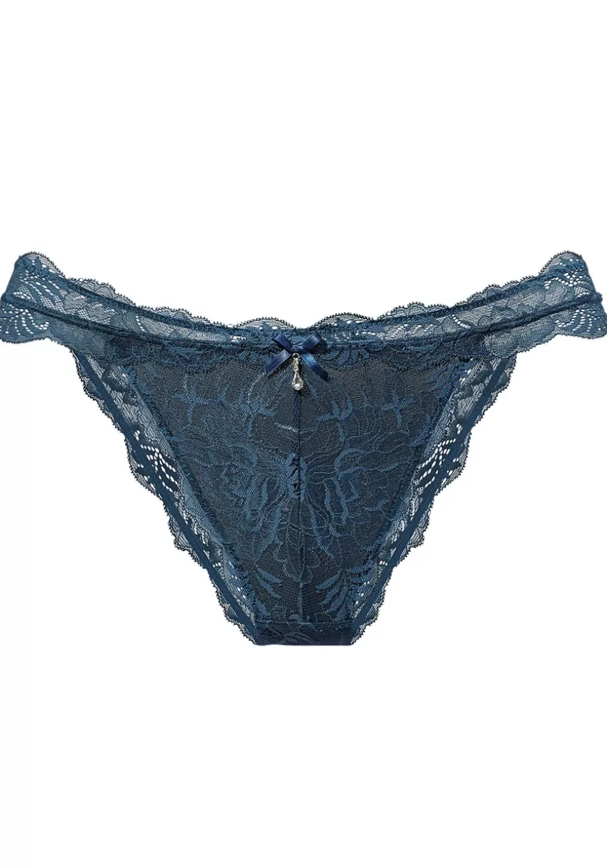 Cheap Floral Lace Thong Bikini Briefs