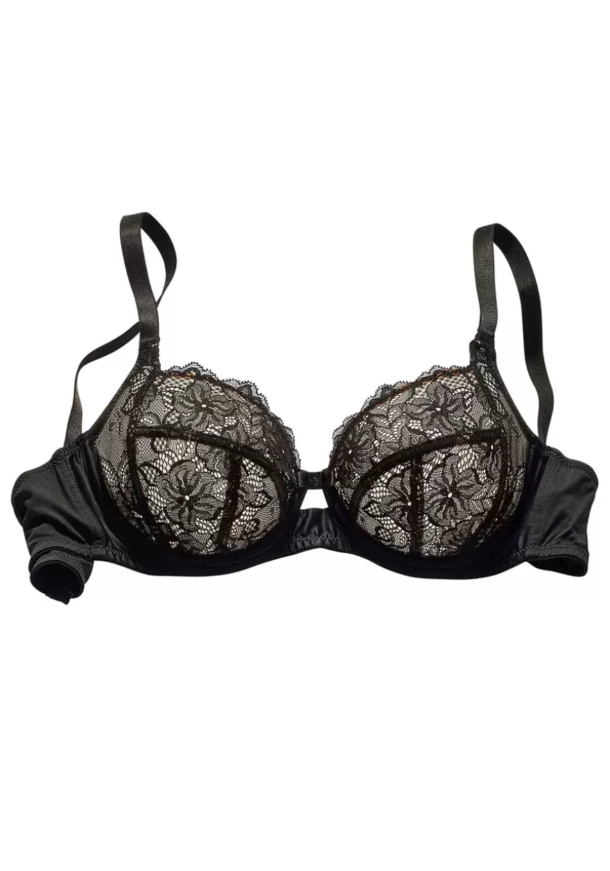 Flash Sale Floral Lace Underwire Bra D+ Bras