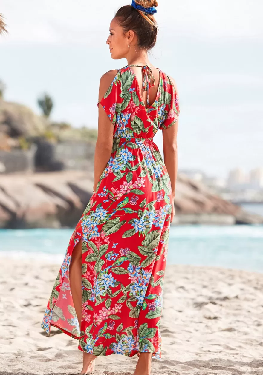 Clearance Floral Pattern Maxi Dress Maxi Dresses