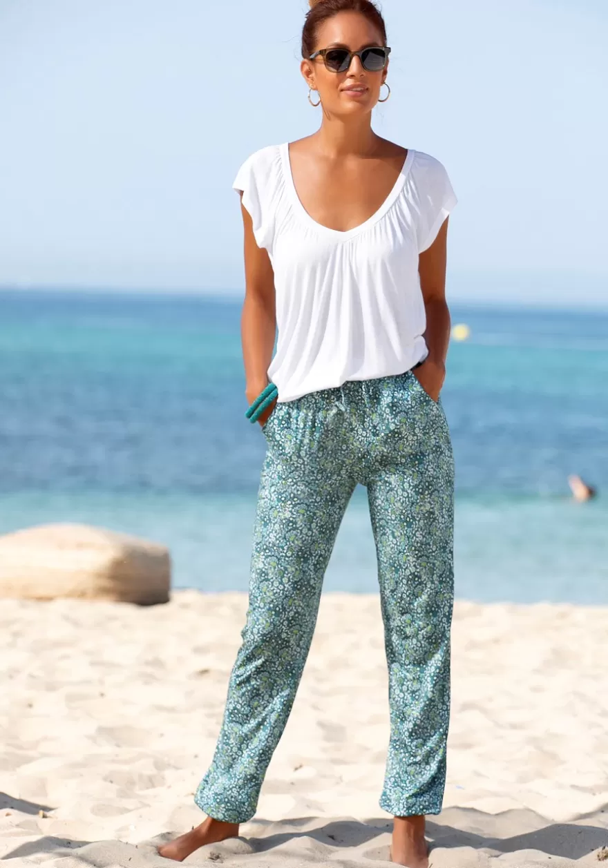 Online Floral Print Pants Pants