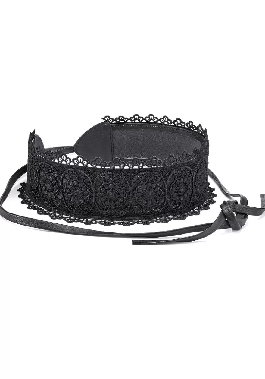 Sale Lace Detail Waist Belt Belts