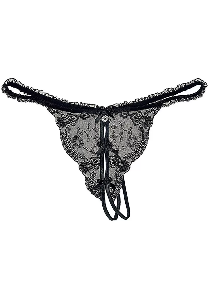 Flash Sale Lace Open Thong Thongs