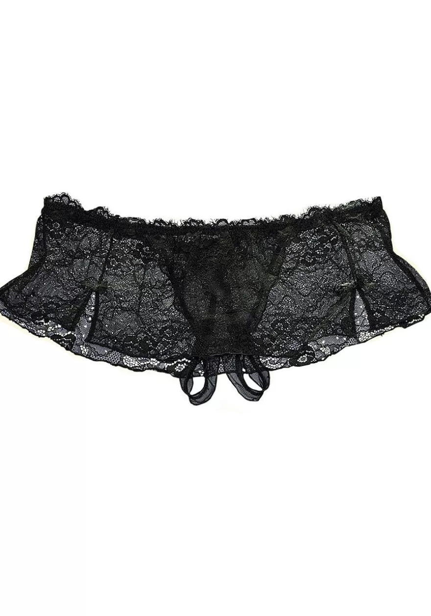 Shop Lace Skirt Open Thong Sexy Bottoms