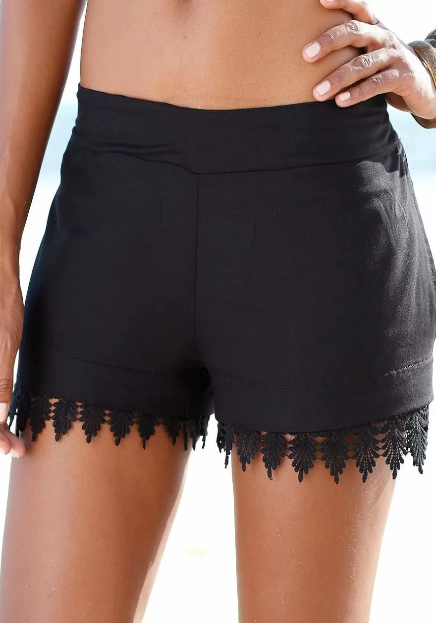 Outlet Lace Trim Shorts Shorts