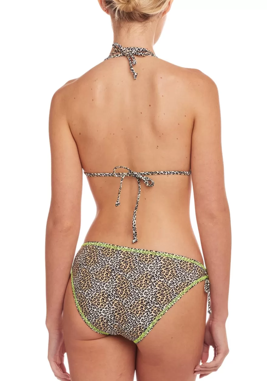 Best Leopard Triangle Bikini Top Triangle