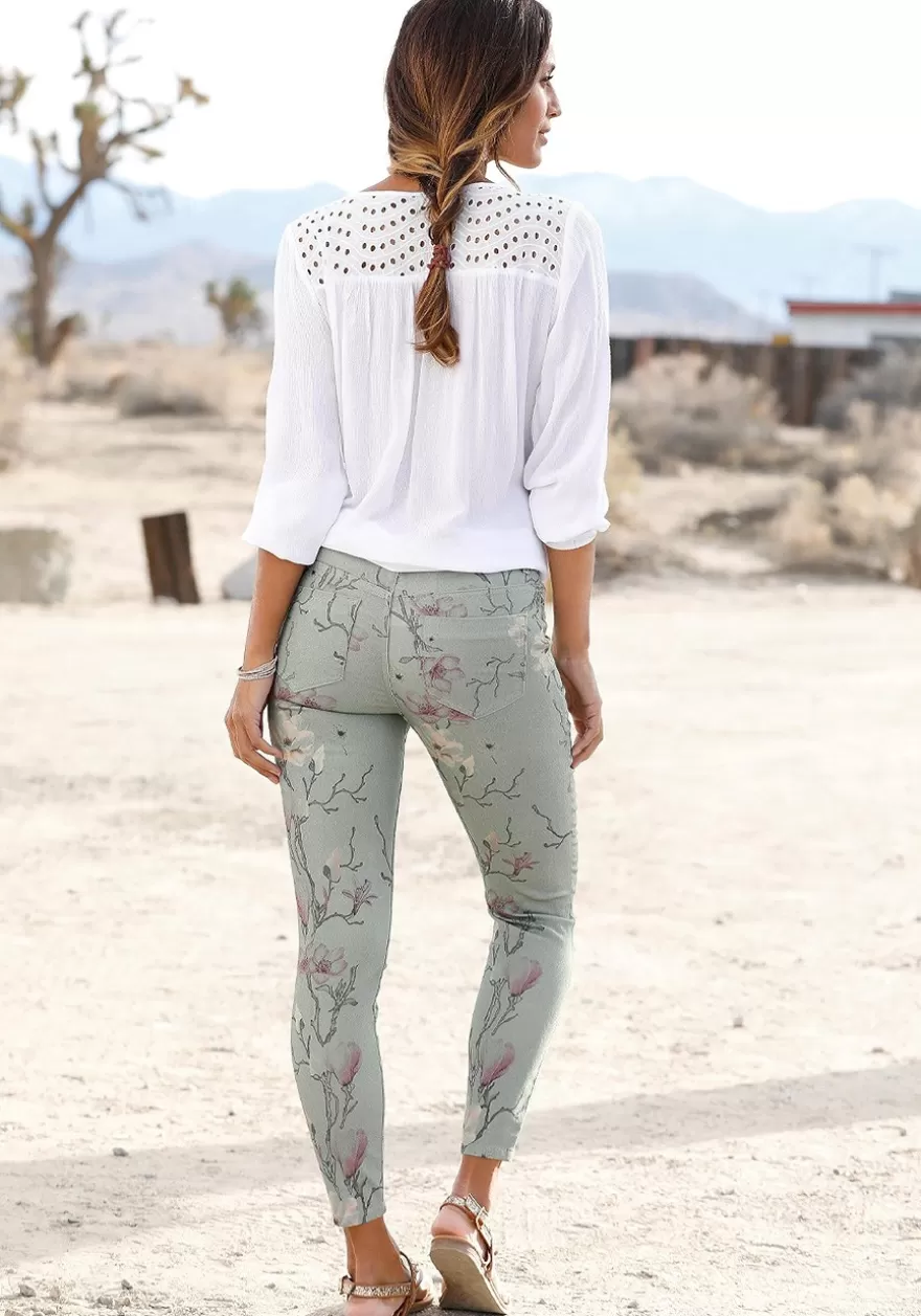 Clearance Multi Print Jeggings Pants