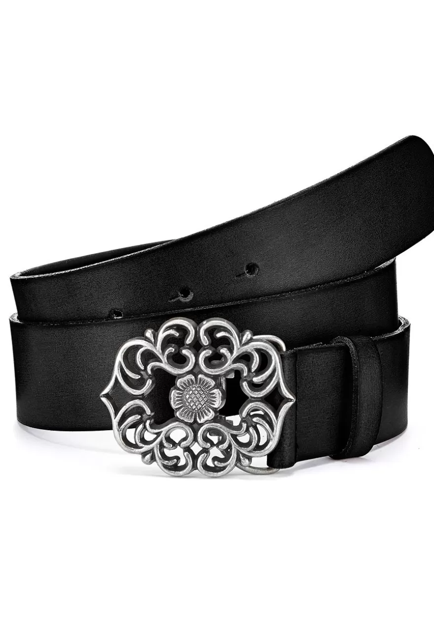 Fashion Ornate Leather Belt Belts