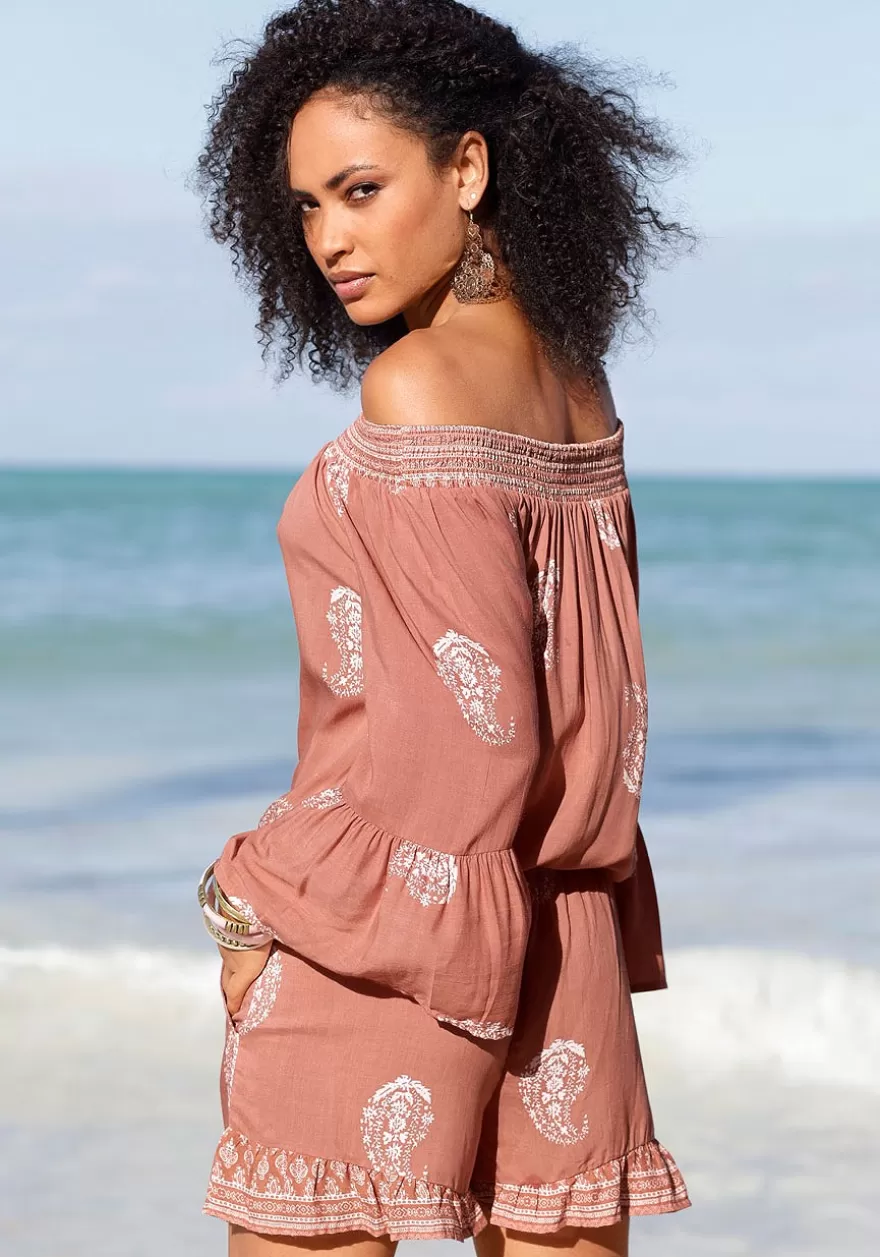 Online Paisley Carmen Romper Rompers