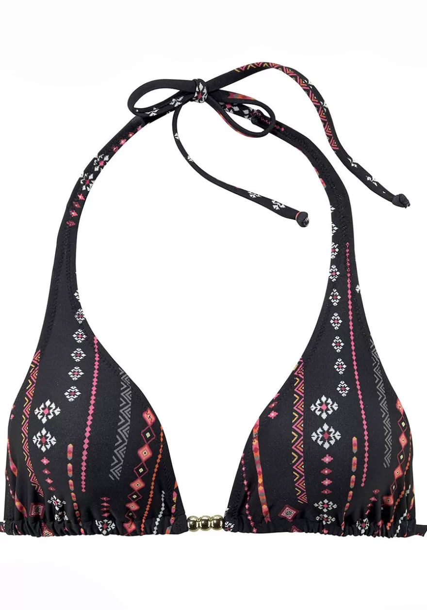 Hot Printed Triangle Bikini Top Triangle