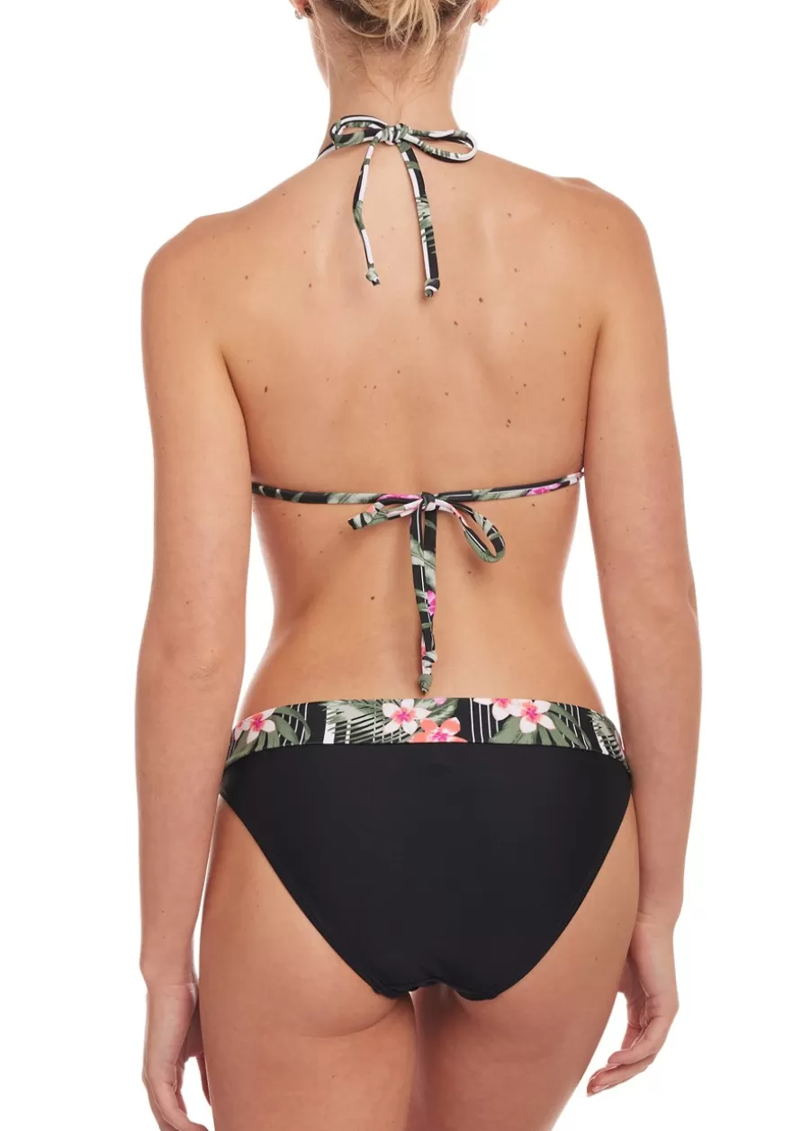 Cheap Printed Triangle Bikini Top Triangle