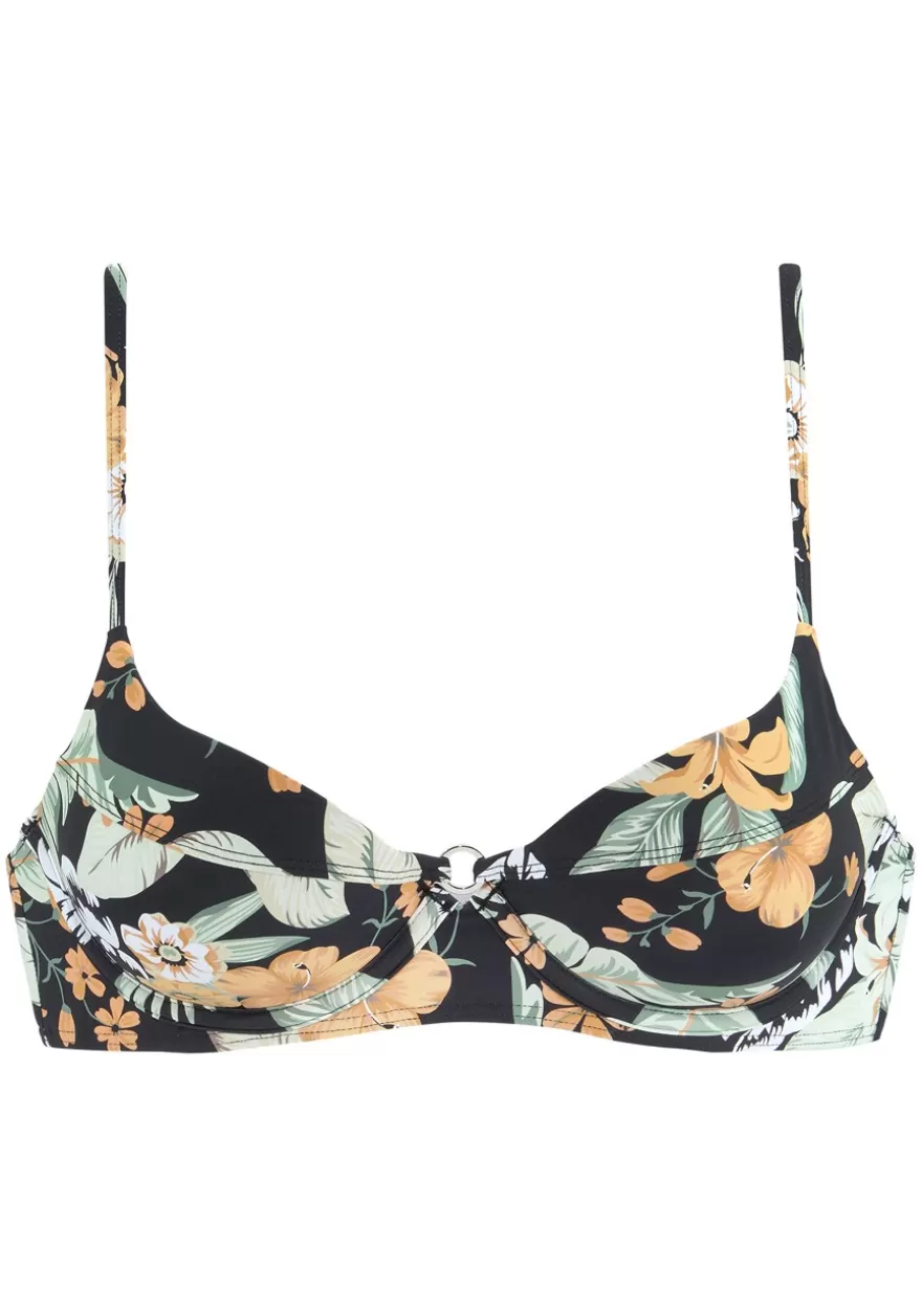 Clearance Printed Underwire Bikini Top Underwire