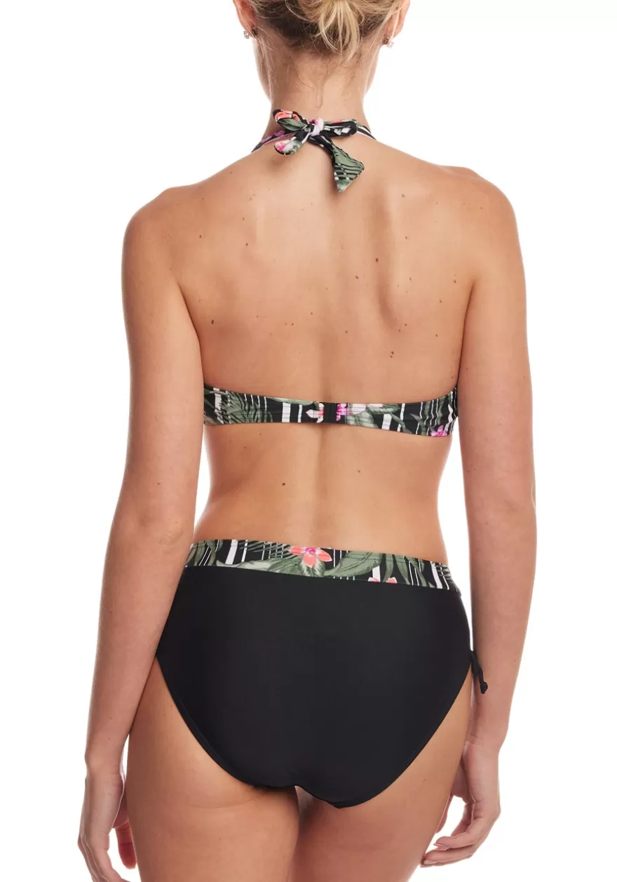 Store Printed Underwire Bikini Top Underwire