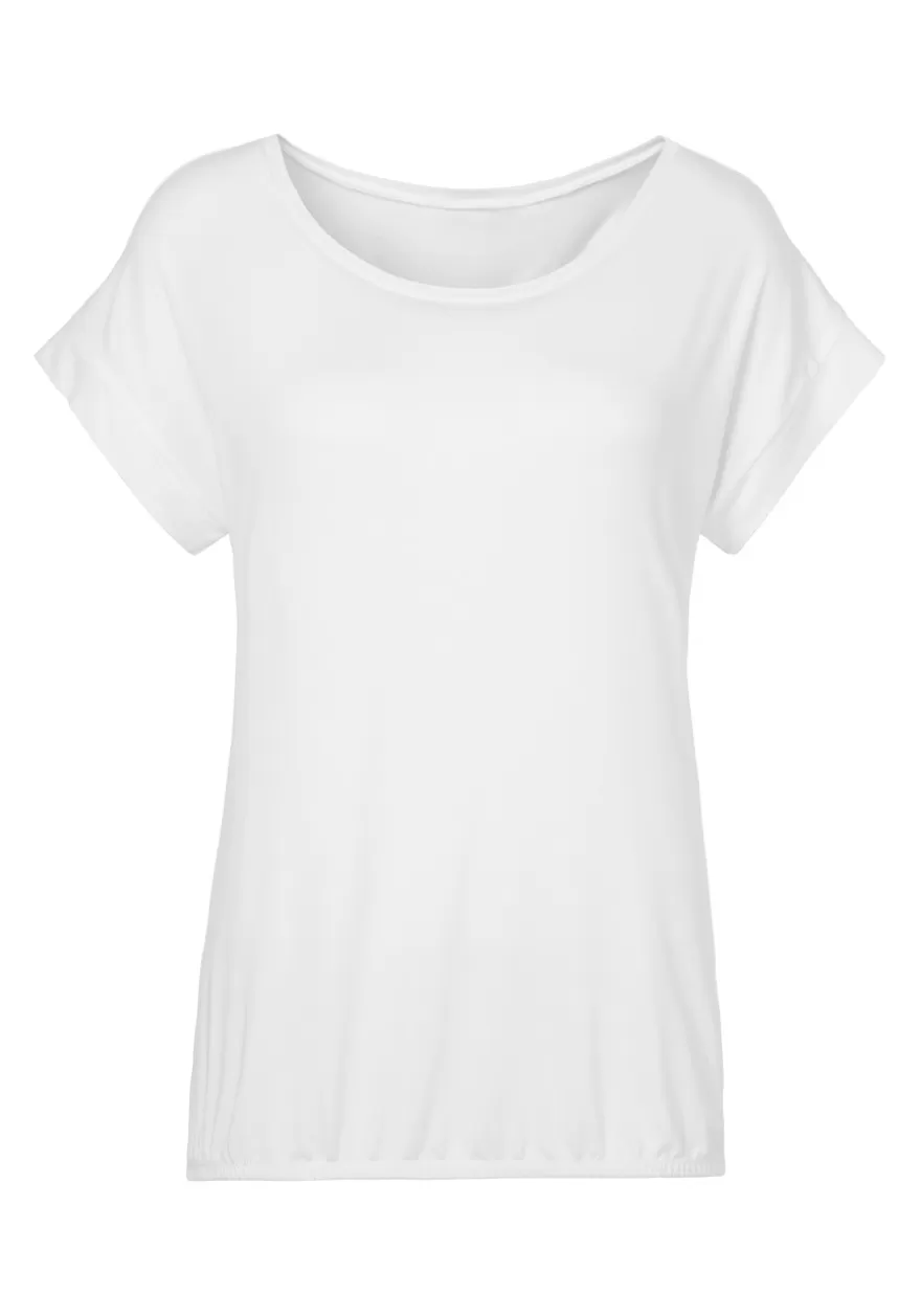 New Round Neckline Short Sleeve Top Short Sleeve Tops