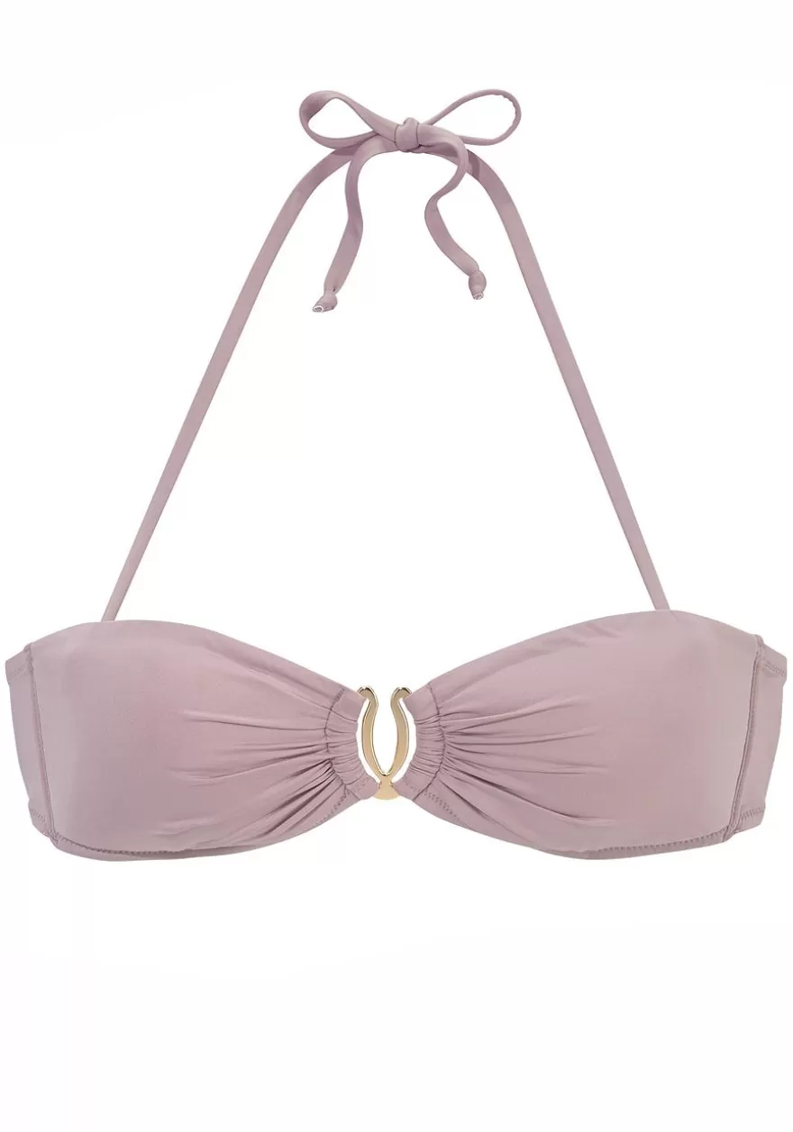 Shop Ruched Bandeau Bikini Top Bandeau