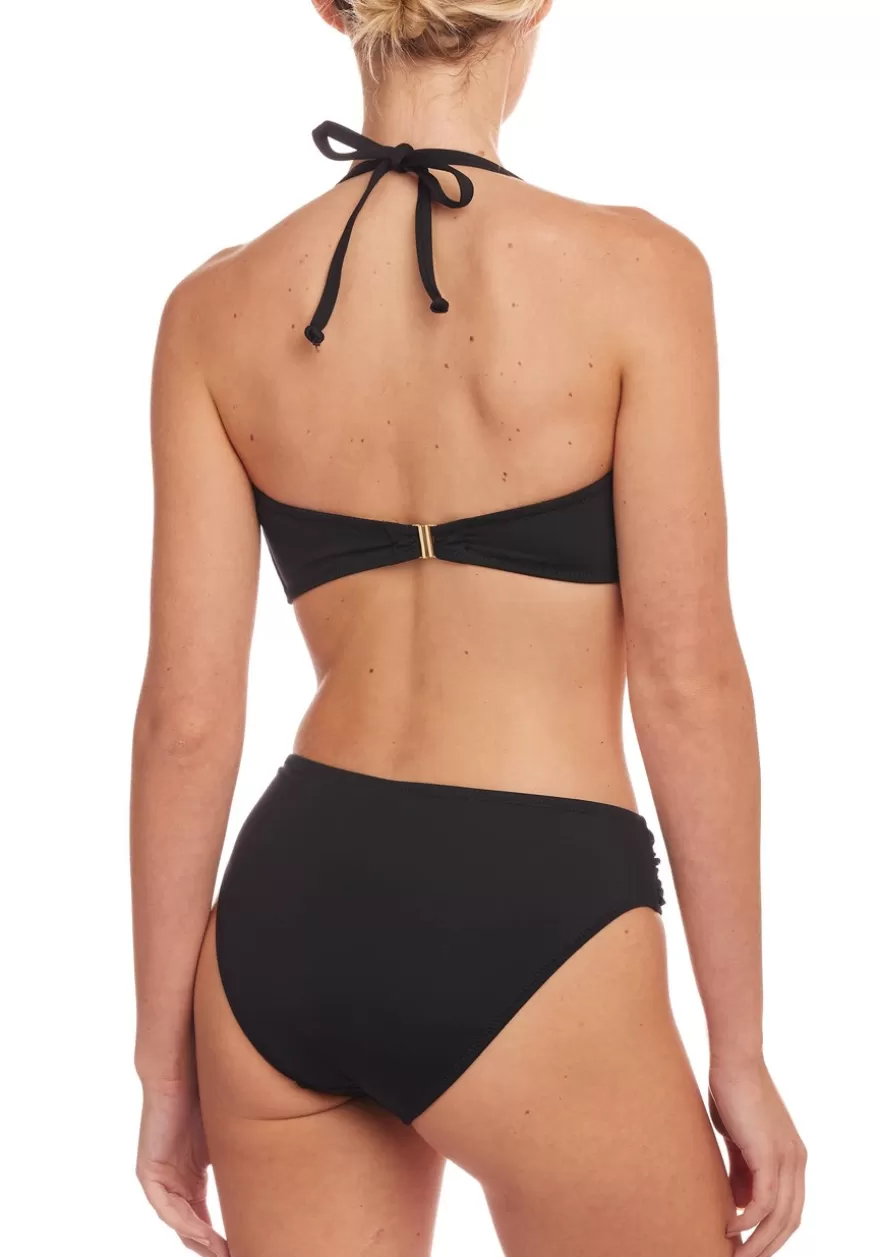 Sale Ruched Bandeau Bikini Top Bandeau