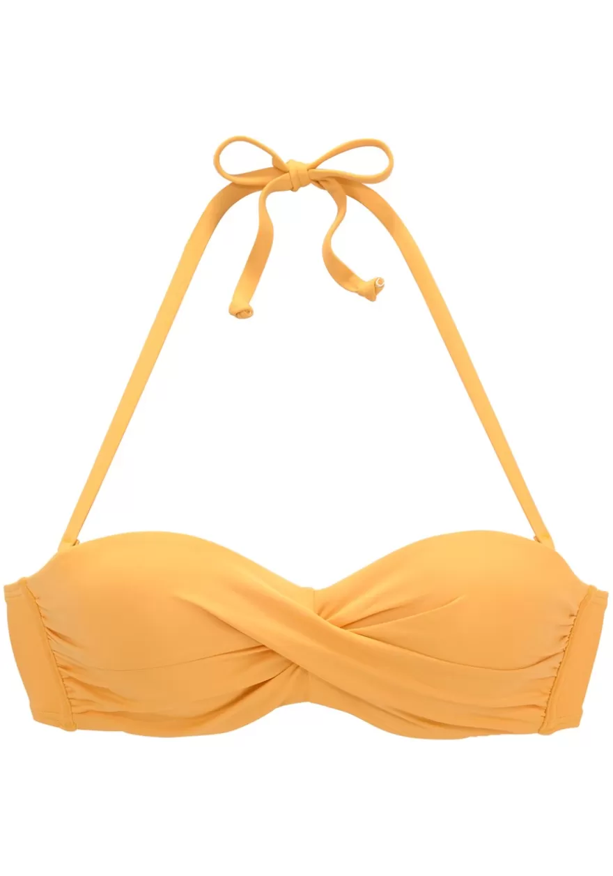 Flash Sale Ruched Underwire Bikini Top Bandeau