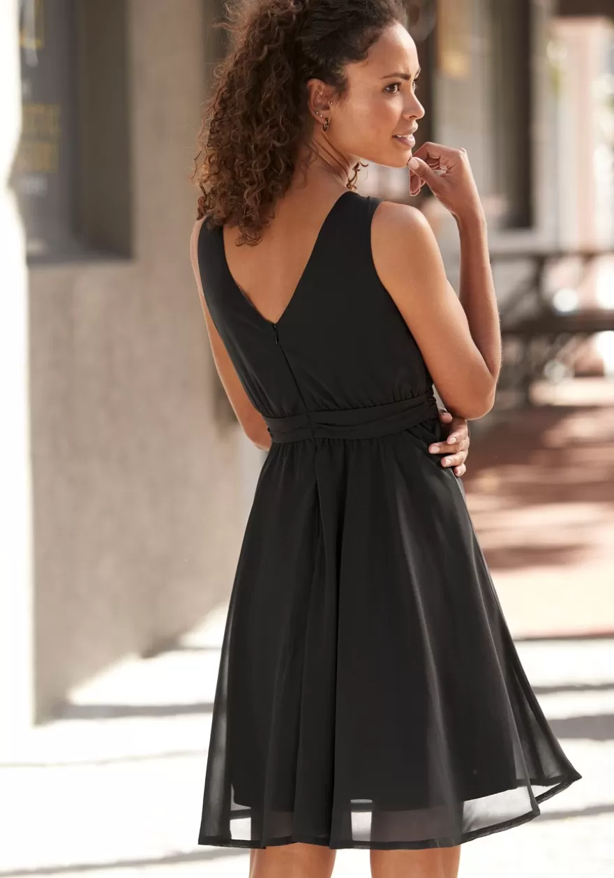 Cheap Sleeveless A-Line Dress Short Dresses