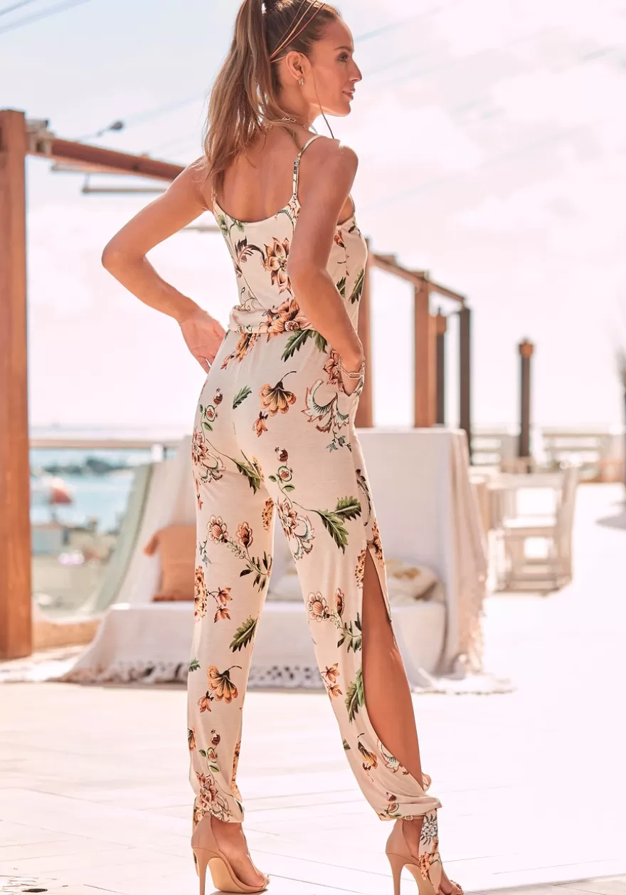 Cheap Sleeveless V-Neck Jumpsuit Jumpsuits