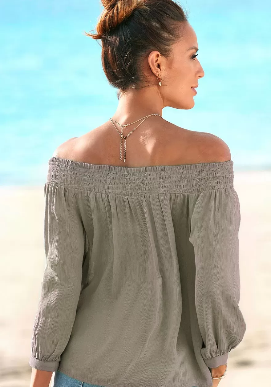 Best Smocked Off Shoulder Blouse Blouses