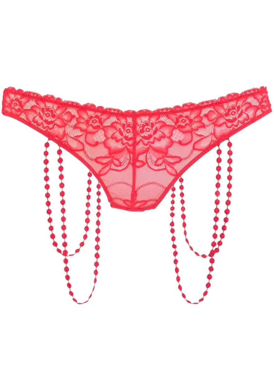 Discount Strappy Lace Thong Thongs