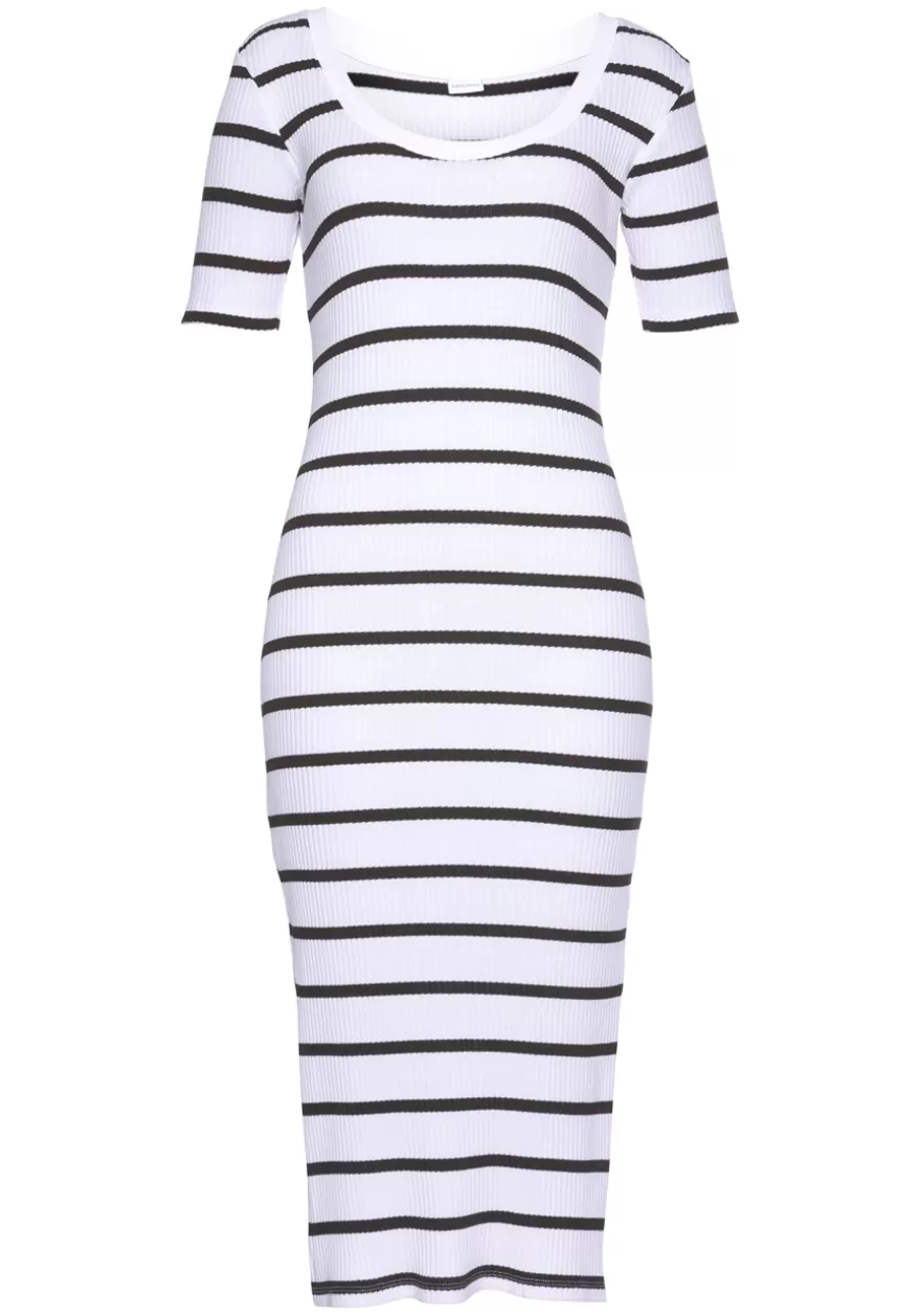 Store Striped Short Sleeve Dress Fall Dresses