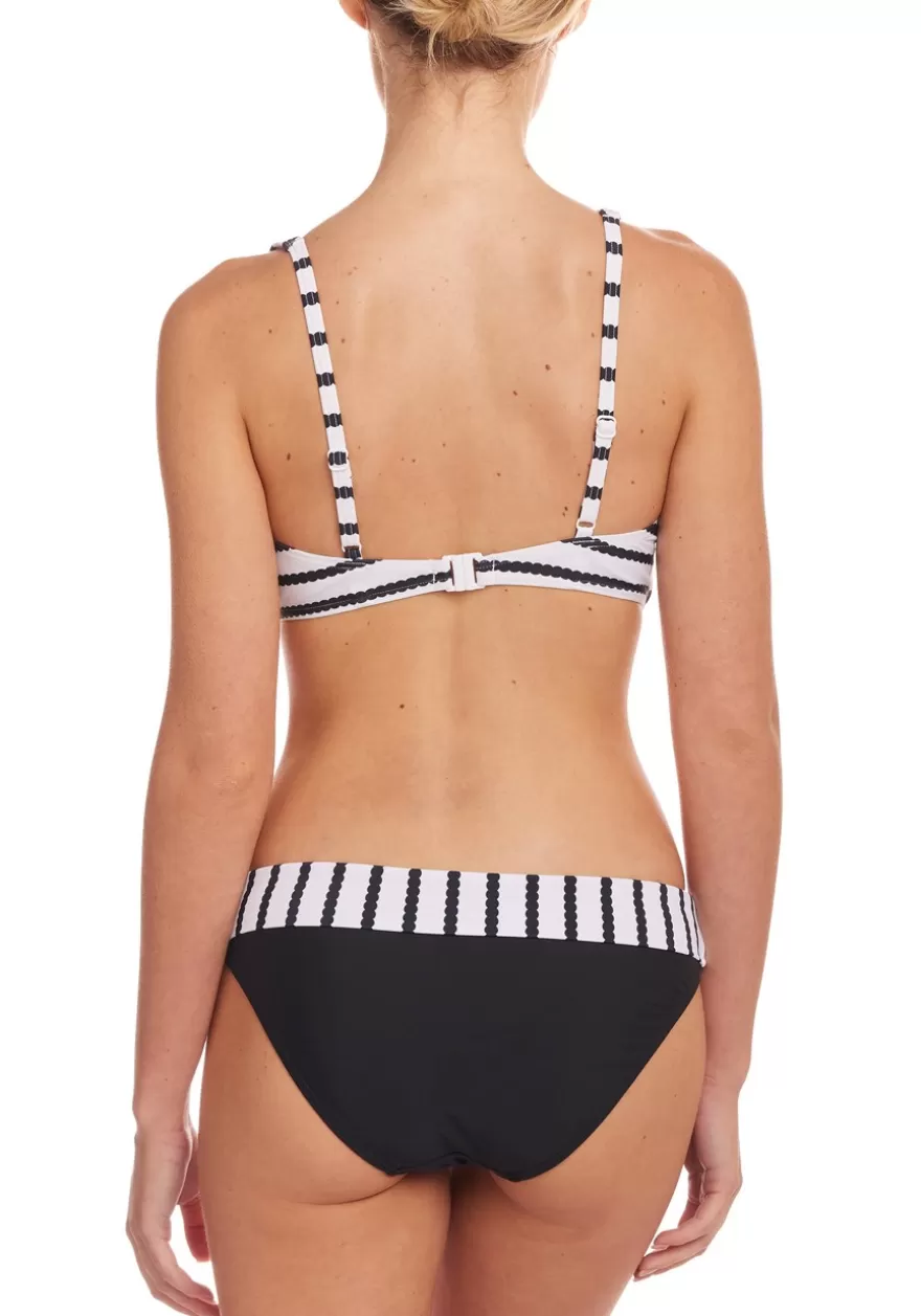 Best Sale Striped Triangle Bikini Top Triangle