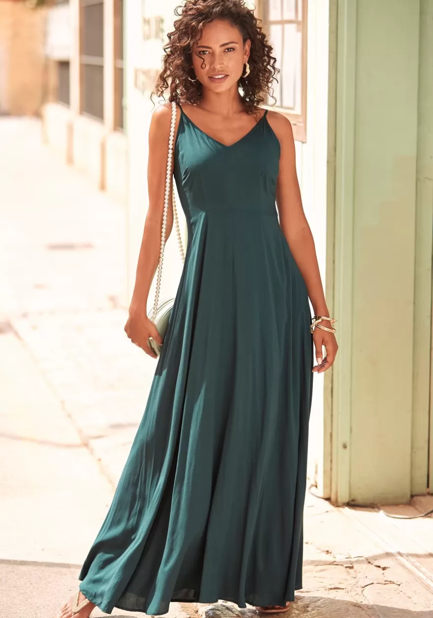 Clearance Tie Back Maxi Dress Maxi Dresses