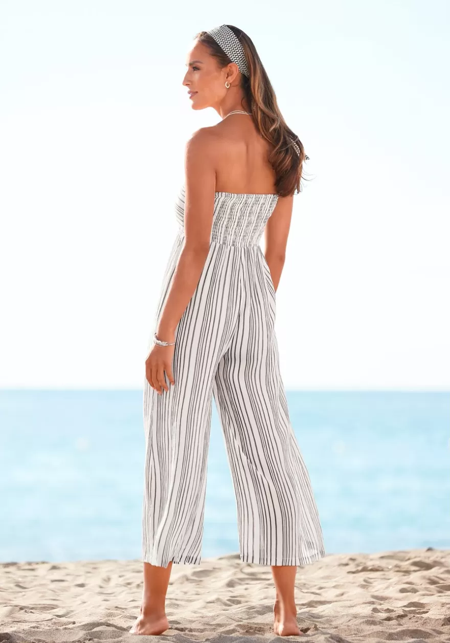 Cheap Tie Front Culotte Jumpsuit Jumpsuits