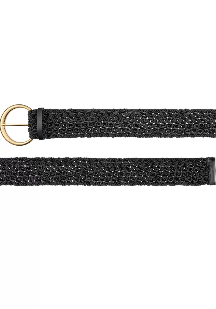 Flash Sale Wide Braided Waist Belt Belts