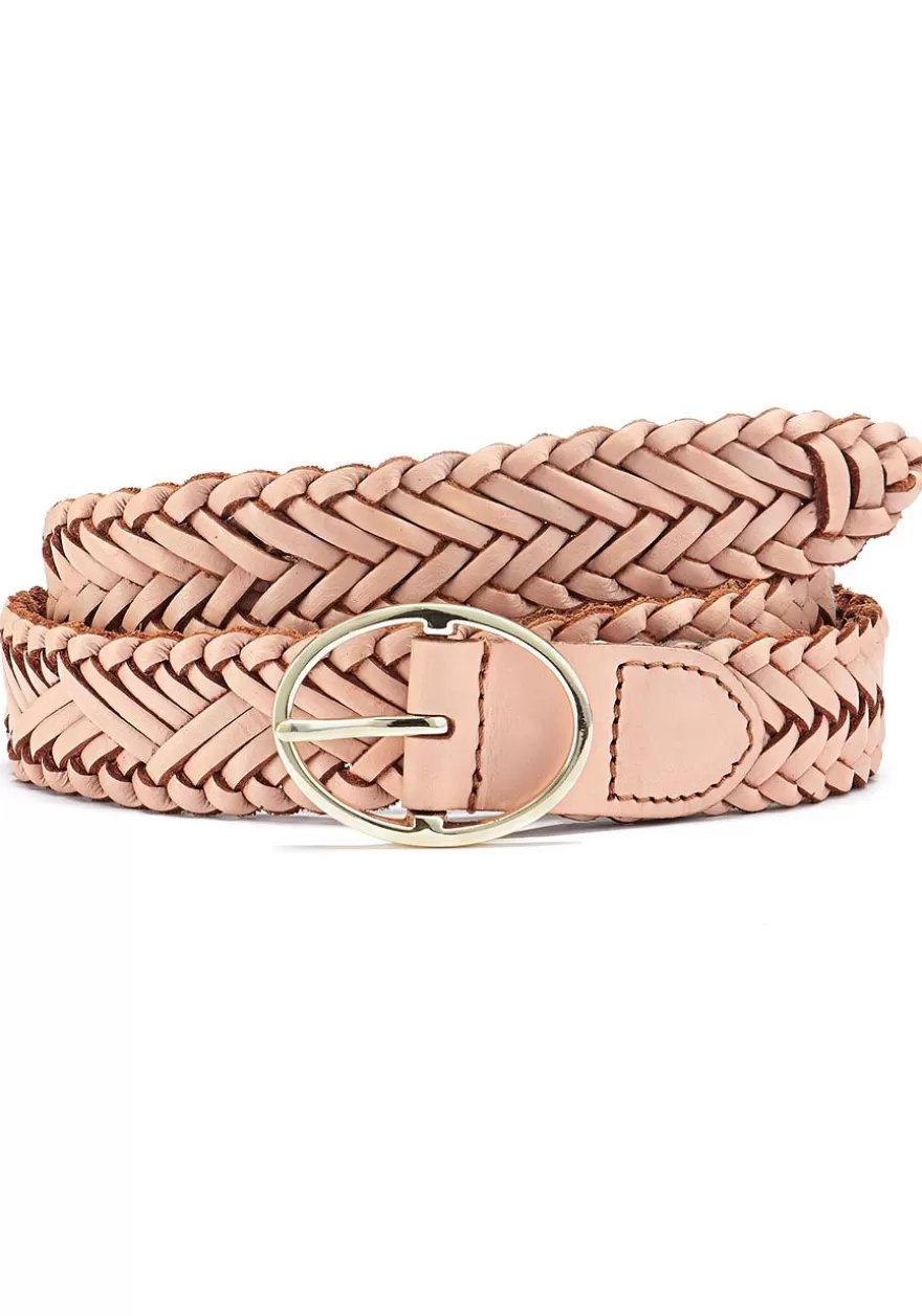 Sale Woven Leather Belt Belts